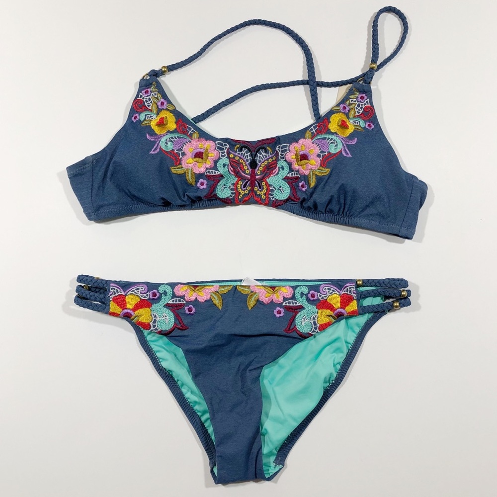 Nanette Lepore Swim 2 Piece Bikini || S || NWT ||
